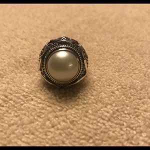 Mabel Pearl sterling ring! Artisan of Bali